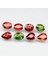 6.55CT 8pcs Lot Oval & Pear Multi-Color Sapphire - Stunning, Gemstone 1