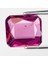 2.49CT Octagon Natural Purplish Pink Rhodolite Garnet - Madagascar Gemstone 1