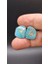 13.00CT 17.8X14.5MM Natural Pair Tibetian Turquase 1