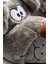 Fibert Çocuk Hayvanlı Panduf Gri 30/35 2