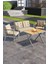 Sierra 2+1+1 Metal Iskeletli Suya Dayanıklı Bahçe Balkon Mobilya Takımı Cafe, Salon koltuk Takımı 1