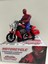 Pilli Işıklı Sesli Motorlu Spider Örümcek Adam Spider Motor 3