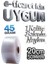 ( 45 Gram ) 20 cm x 50 Metre Eşya Sarma Koruma Naylonu Balonlu Ambalaj Naylonu Pat Pat Baloncuklu Havalı Pıt Pıt 1