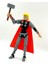 3D Baskı Eklemli Yıldırım Tanrısı Thor (Dummy) Figürü - 14 cm Hareketli Aksiyon Figürü 1