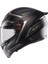 K1 S E2206 Sling Matt Black Grey Kapalı Kask 3