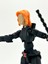 Kara Dul Eklemli Black Widow (Dummy) Figürü - 14 cm Hareketli Aksiyon Figürü 2