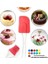 Silikon Spatula Seti 2in1 // Isıya Dayanıklı & Bpa Içermez // 2 Parça Yapışmaz, Pişirme, Karıştırma, Yağlama ve Sonrası - Bulaşık Makinesinde Yıkanabilir Mutfak Gereçleri Çok Renkli Günlük Kullanım 3
