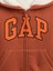 Erkek Bebek Turuncu Gap Logo Sherpa Fermuarlı Sweatshirt 2