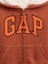 Erkek Bebek Turuncu Gap Logo Sherpa Fermuarlı Sweatshirt 2