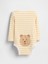 Bebek Sarı Brannan Desenli Bodysuit 1