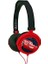 Pixar Arabalar Flash Mcqueen Stereo Kulaklık, Sınırlı Ses Gücü, Katlanabilir ve Ayarlanabilir, Kırmızı/siyah, HP010DC 3