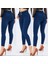 Yüksek Bel Likralı Jean Pantolon 90 cm 10