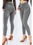 Yüksek Bel Likralı Jean Pantolon 90 cm 13