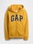 Erkek Çocuk Sarı Relaxed Gap Logo Fermuarlı Sweatshirt 1