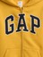 Erkek Çocuk Sarı Relaxed Gap Logo Fermuarlı Sweatshirt 2