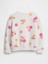 Kız Bebek Krem Grafik Sweatshirt 3