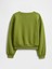 Kız Çocuk Yeşil Oversized Grafik Sweatshirt 3