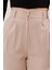 Bol Paça Piliseli Bej Pantolon 4