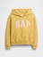 Kız Çocuk Sarı Relaxed Gap Logo Sweatshirt 1