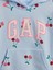 Kız Çocuk Mavi Relaxed Gap Logo Sweatshirt 2