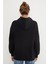 3 Iplik Ayıcık Nakışlı Cepli Kapüşonlu Oversize Sweatshirt 6