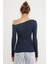 Basic Kayık Yaka Modal Bluz 7