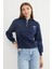 3 Iplik Ayıcık Nakışlı Yarım Fermuarlı Sweatshirt 1