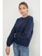 3 Iplik Basic Bisiklet Yaka Sweatshirt 4