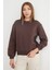 3 Iplik Basic Bisiklet Yaka Sweatshirt 1