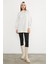 3 Iplik Basic Bisiklet Yaka Oversize Sweatshirt 1