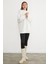 3 Iplik Basic Bisiklet Yaka Oversize Sweatshirt 4