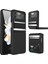 Samsung Galaxy Z Flip 3 Kılıf Belt Flip Kapak - Siyah 1