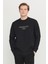 Pamuklu Standart Fit Normal Kesim Bisiklet Yaka Sweatshirt 1