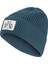Badge Beanie Unisex Mavi Bere 1