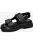 Kadın Siyah Hakiki Deri Sandalet 3Y2TS57957 1