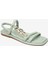 Kadın Mint Hakiki Deri Sandalet 4Y2YS50759 2