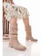 Plod Bej Süet Çizme 1