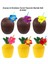Nessiworld Ananas &amp; Hindistan Cevizi Tasarımlı Pipetli Bardak Seti (6 Adet) 2