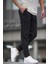 Ekoseli Siyah Jogger Mad4081 4