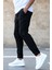 Ekoseli Siyah Jogger Mad4081 9