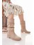 Plod Bej Süet Çizme 1