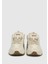 Maybe Bej Kadın Sneaker Tekstil Düz Taban 3