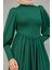Madam Kuplu Tasarım Elbise-Zümrüt 2
