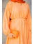 Kipsy Sekiz Parçalı Relax Elbise-Turuncu 2