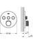 Grohtherm Smartcontrol Üç Valfli Akış Kontrollü, Ankastre Termostatik Duş Bataryası Grh 29121000 2