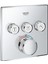 Grohtherm Smart Control Üç Valfli Akış Kontrollü, Ankastre Termostatik Duş Bataryası Grh 29126000 1
