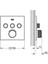 Grohtherm Smart Control Üç Valfli Akış Kontrollü, Ankastre Termostatik Duş Bataryası Grh 29126000 2