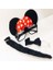 Minnie Mouse Gözlüğü Papyonu Kuyruğu Seti 1