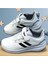 Kafkaslar Beyaz Cırtlı Kız Erkek Çocuk Sneaker Spor Ayakkabı 1