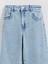 Lcw Kids Mavi Wideleg Kız Çocuk Jean Pantolon 2
